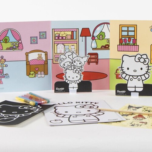 Hello Kitty Papirnata torbica za bojanje and Friends, 24,5 x 16 cm Slike