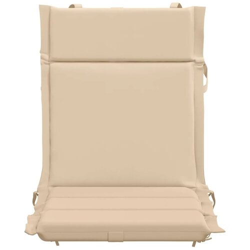  Jastučić za nisku stolicu GEMERT 2 kom. 100% poliester Krem - Krem (melange) 110 x 50 x 3 cm 2 Slike
