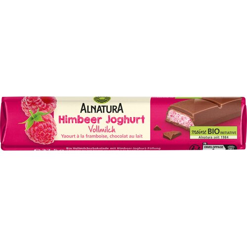 BIO čokoladica s malinom i jogurtom - 37,50 g Cene