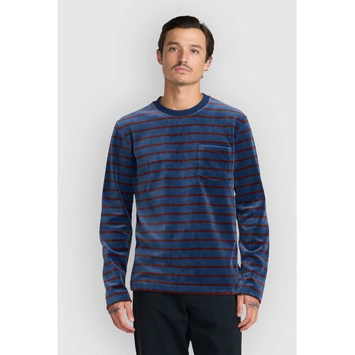 Rvca Pile Knit Pullover dark denim Slike
