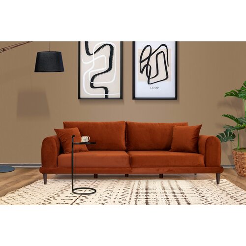 Atelier Del Sofa nero - NQ6-173 tile red 3-Seat sofa Slike