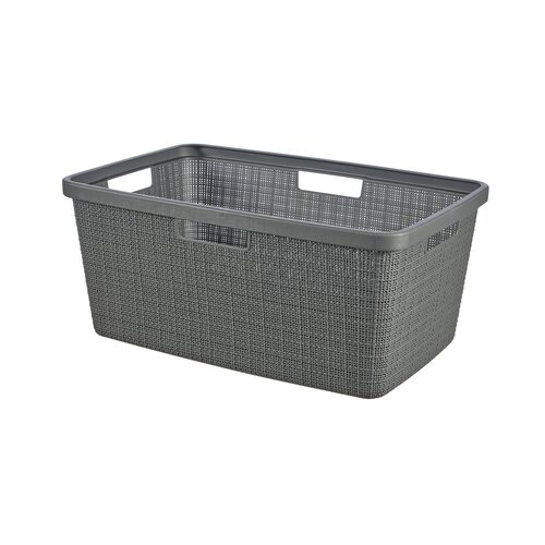 Curver Jute korpa za rublje, 46L, tamno siva (3253928091026) Slike