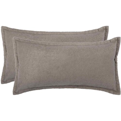  Presvlaka za jastuk 2 pcs HOUTEN Svjetlosiva 40 x 70 cm Bouclé Cene