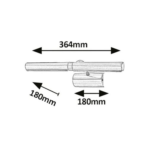 Rabalux lampa E14 2x40W picturelight Slike