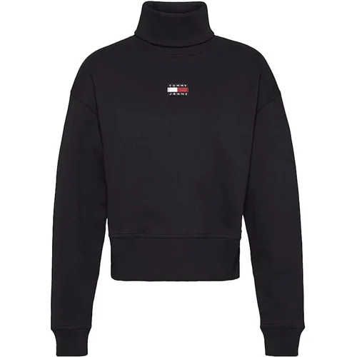 Tommy Hilfiger Jeans Tommy Jeans Turtleneck - TJW BXY BADGE TURTLE black