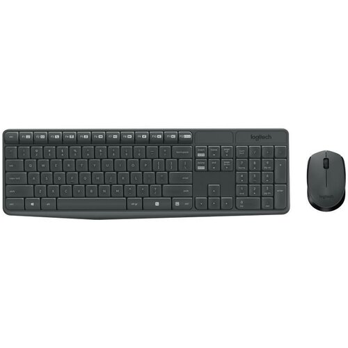 Logitech Bežična tastatura i miš MK235 (US) 920-007931 Cene
