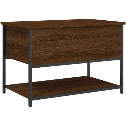 VidaXL klupa za pohranu boja smeđeg hrasta 70x42 5x47 cm drvena Slike