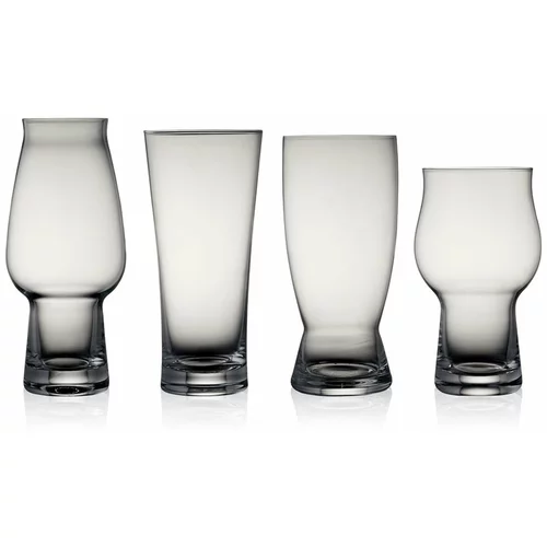 Lyngby Glas Set od 4 pivske čaše