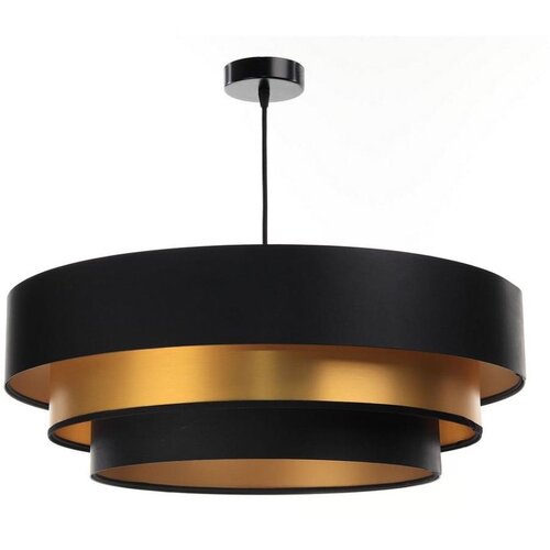  Luster na sajli TRINITI 1xE27/60W/230V crna/zlatna Cene