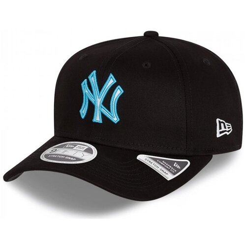 New Era Kape s &amp;scaron;iltom New York Yankes Stretch Snap 9FIFTY Črna Slike