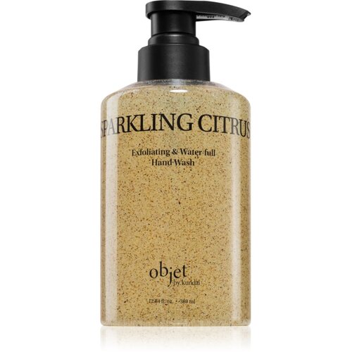 KUNDAL Objet Exfoliating & Waterfull Hand Wash tekući sapun za njegu ruku s eksfolijacijskim učinkom s mirisom Sparkling Citrus 380 ml Cijene