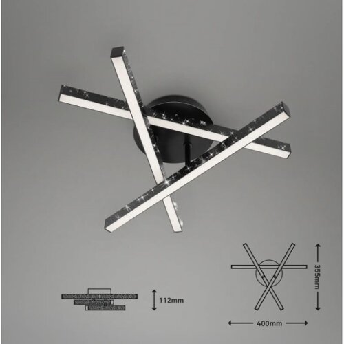 BRILONER 3518-035 - led plafonski luster rey 3xLED/5W/230V Slike