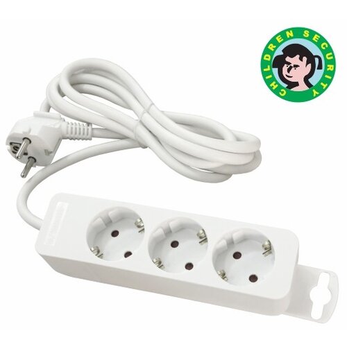 Mitea_Electric Priključnica bela 16A 250V 3680W 3x1.5mm2 prenosna nerastavna trostruka (produžni kabl) ME-PR3-2M DZ Cene