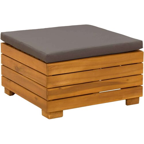  Set vanjskih sofa s jastukom 6 Komad Smeđa Čvrsto drvo akacije Slike