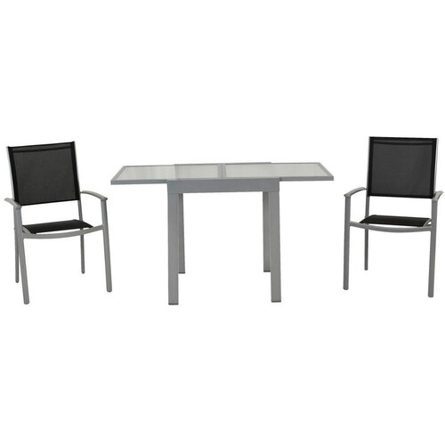 Gardenson Vrtni Set Milano, 3-delni, Raztegljiva Miza Cene