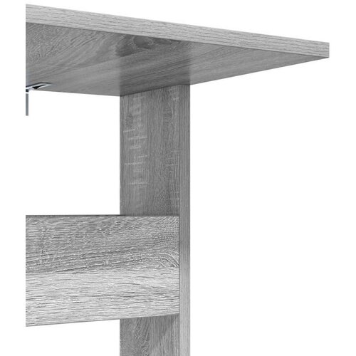  Bocni stol Siva Sonoma 40 x 35 x 60 5 cm Konstruirano drvo Slike