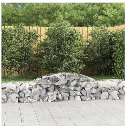  Obokane gabion ko&scaron;are 8 kosa 300x50x40/60 cm pocinkano železo Cene