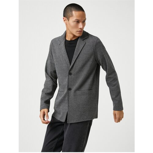 Koton Jacket - Gray - Regular fit Slike