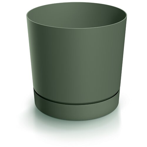 Microcer Saksija Tubo P 20 cm sa podmetačem - oliva zelena 2411U Cene