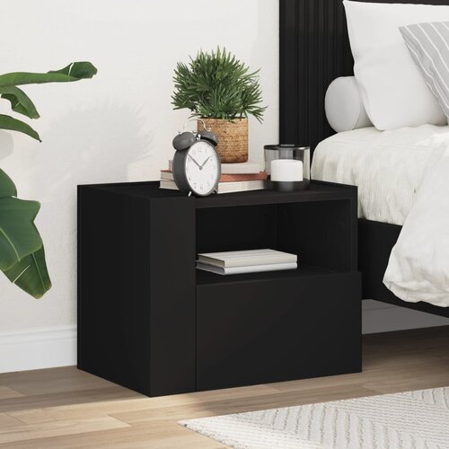 VidaXL Zidni noćni ormarići 2 kom bijeli 45 x 30 x 35 cm Slike