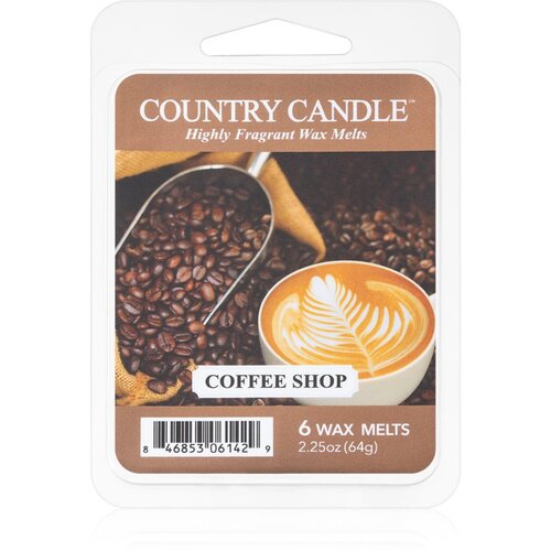 Country Candle Coffee Shop vosek za aroma lučko 64 g Cene