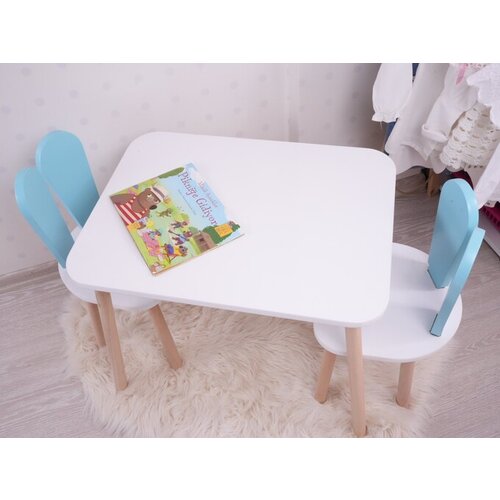 Hanah home hannah home dečiji set sto i dve stolice bunny Cene