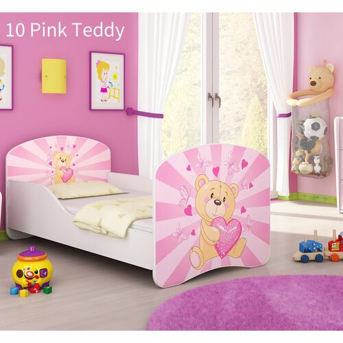  Otro&scaron;ka postelja ACMA z motivom 180x80 cm 10 Pink Teddy Bear Cene