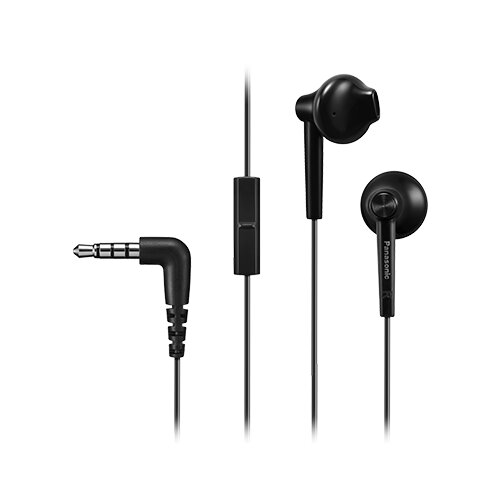 Panasonic ušesne slušalke z mikrofonom RP-TCM55E-K črne Cene