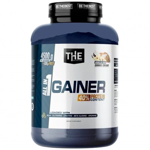 The Nutrition the all in 1 gainer – visokokalorični gejner za brzi rast mišićne mase - vanila 5kg Cene