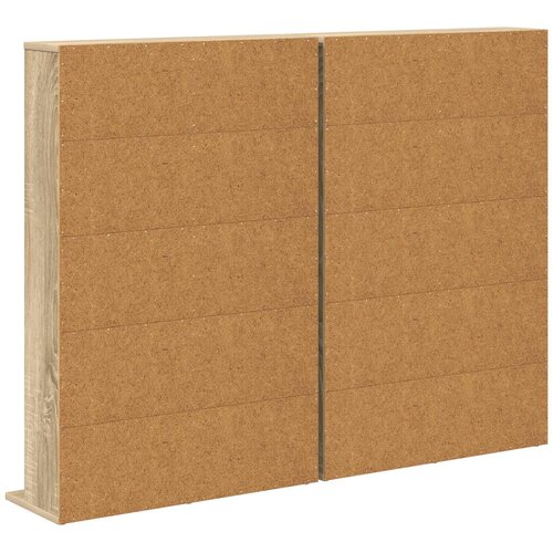 Cd ormar 2 kom. Hrast sonoma 65 x 23,5 x 97,5 cm Slike