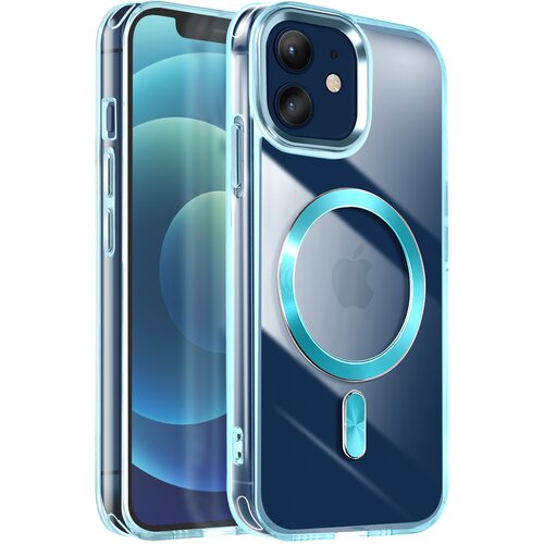 AVIZAR Ohišje MagSafe za iPhone 12 Pro in 12 Dos Cristal Color, Modra, (5000014433) Cene