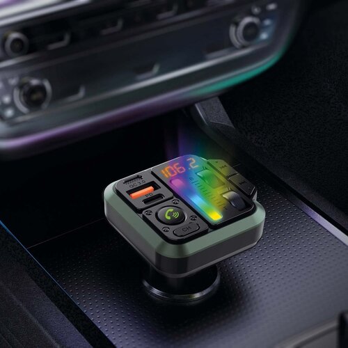 Nedis CATR2024BK - fm predajnik za automobil sa handsfree funkcijom Slike
