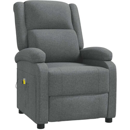 Maison Chic Masažni stol - Relax naslanjač temno sivo blago, (22134357) Cene
