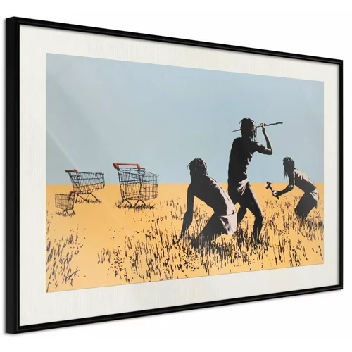  Poster - Banksy: Trolley Hunters 45x30