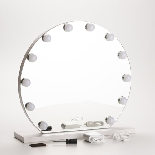  Brilagi - LED prigu&amp;scaron;iva make-up ogledalo HOLLYWOOD LED/12W/230V 3000/4000/6500K Slike