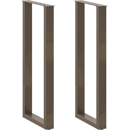  Noge za barski stol U-oblik 2 kom Prirodni čelik 50 x (110-111) cm Čelik Cijene