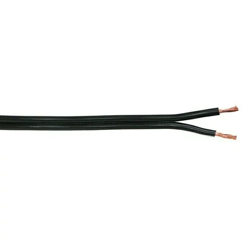Kabel za zvučnike po dužnom metru (Broj parica: 2, 1,5 mm², Crne boje)