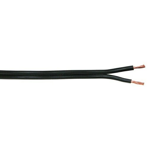 Kabel za zvučnike po dužnom metru (Broj parica: 2, 1,5 mm&amp;sup2;, Crne boje) Slike