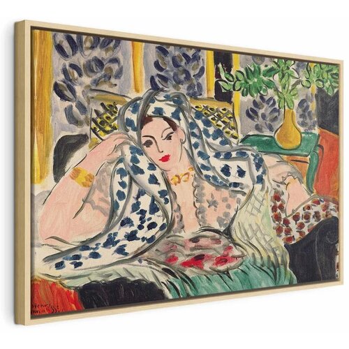  Slika - Henri Matisse &ndash; Odalisque at Fautenuil 90x60 U prirodnom drvenom okviru Cijene