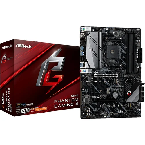 AsRock X570 PHANTOM GAMING 4 AMD X570;AM4;4xDDR4 8xSATA;HDMI,DP;ATX