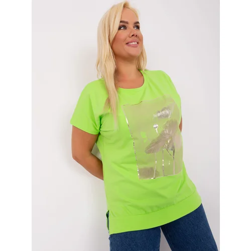 RELEVANCE Blouse-RV-BZ-8937.12-lime green