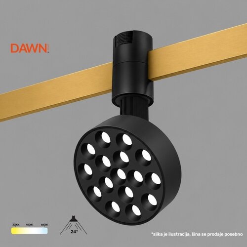 Dawn LED MODUL 9029 H 10W CCT CRNA Slike