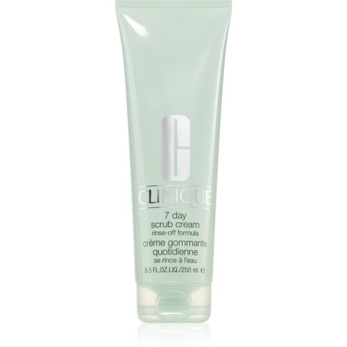 Clinique 7 Day Scrub Cream Rinse-Off Formula čistilni piling za vsakodnevno uporabo 250 ml Cene