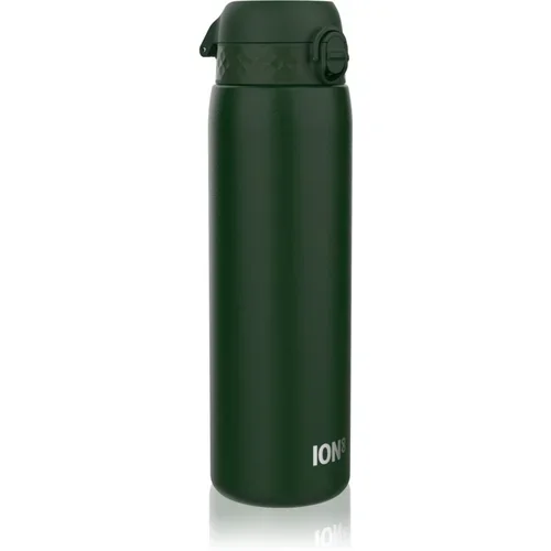Ion8 Leak Proof steklenica za vodo iz nerjavnega jekla velik Dark Green 1200 ml