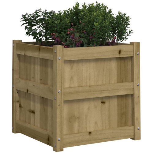  Vrtna sadilica 50 x 50 x 50 cm od impregnirane borovine Slike