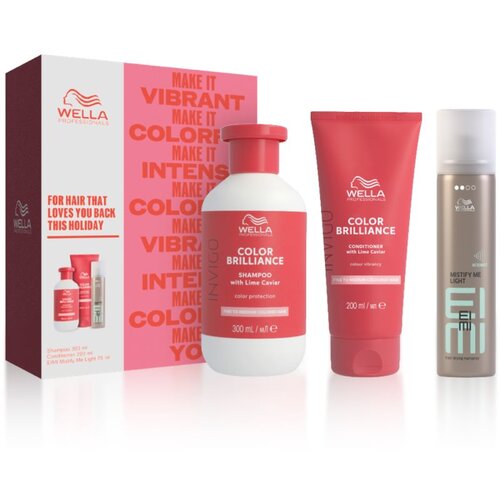 Wella Professionals Invigo Color Brilliance darilni set za barvane lase Cene