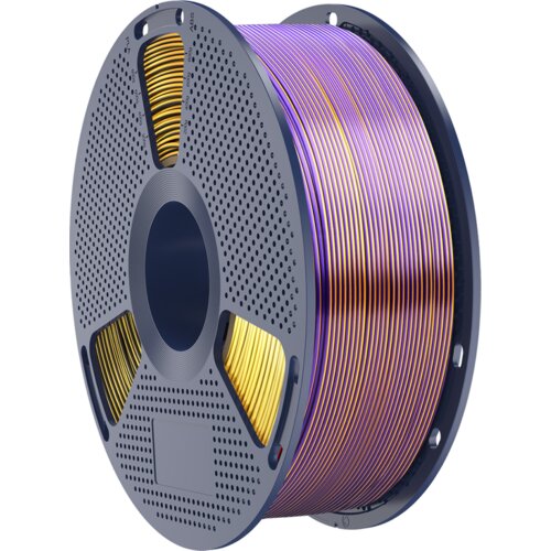 SUNLU PLA+ Tri-Color Black Gold Purple - 1,75 mm / 1000 g Slike