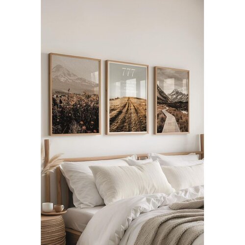 WALLXPERT &Ccedil;-300355 - 5070 vi&scaron;enamenski set dekorativnih slika (3 komada) Cene