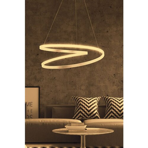 Opviq whirpool - white, yellow light white chandelier Cene
