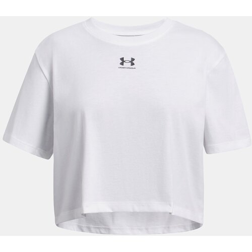 Under Armour Girls' T-shirt UA Rival SS - Girls Cene